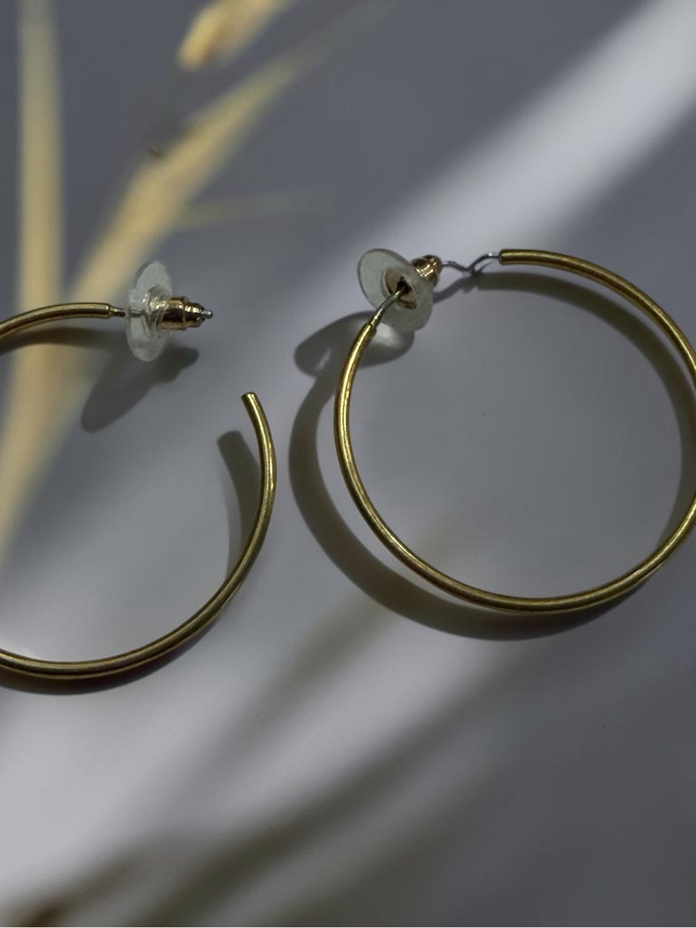 Gold Hoop Earrings